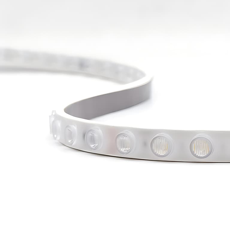 Diffuse reflective waterproof light strip